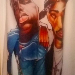 Biggie and pac sweater 2xl